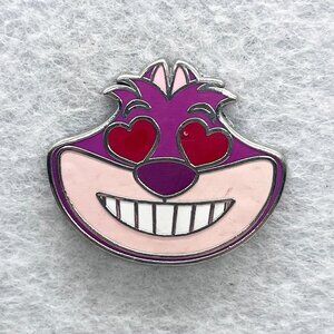 🔮5/$25 Disney Alice in‎ Wonderland Cheshire Cat Emoji Pin